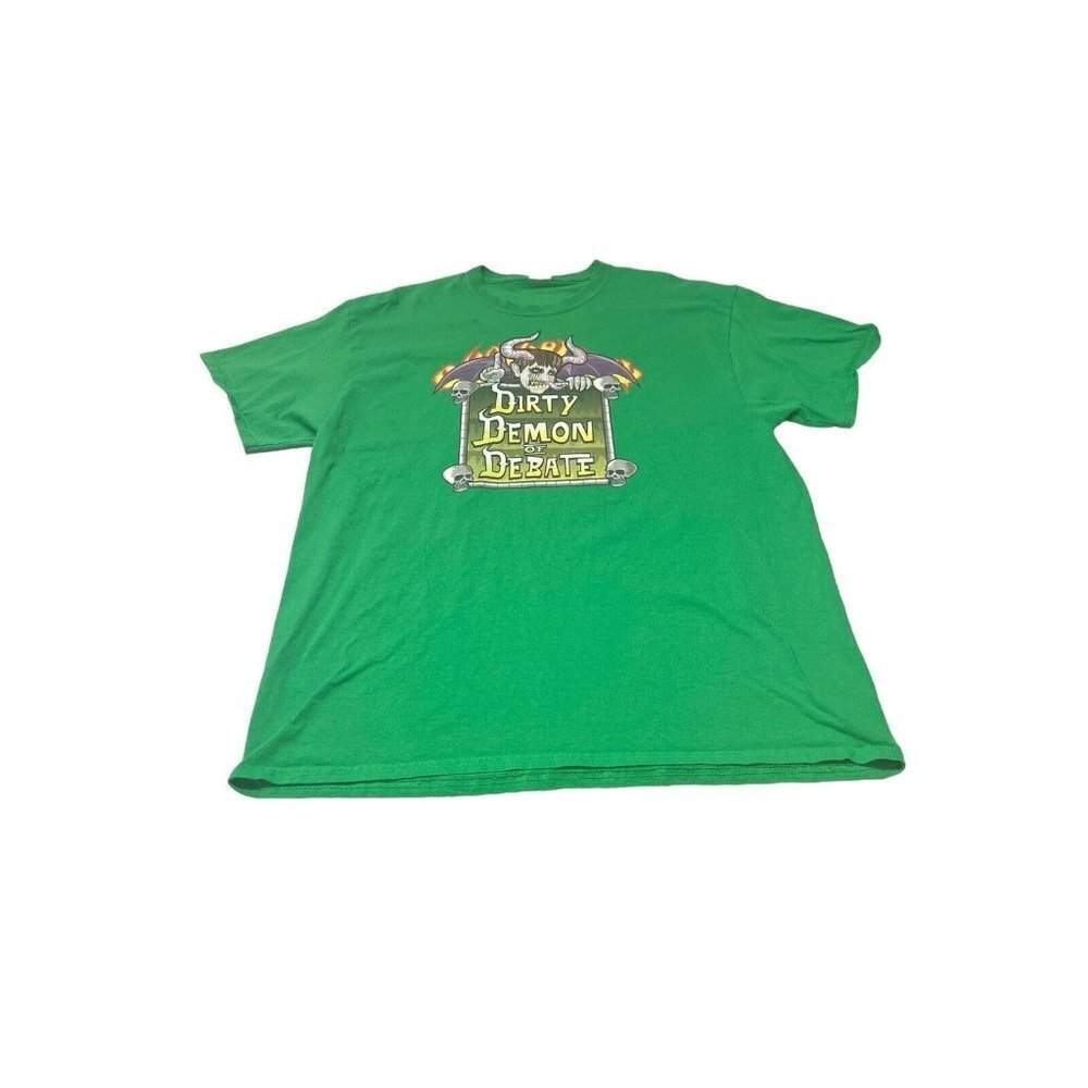 The Dan Lebatard Show ESPN Radio with Stugotz Show TShirt XL RARE Green